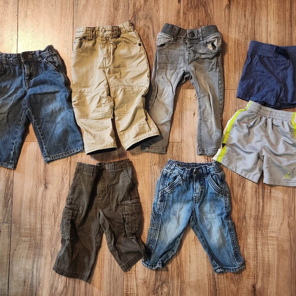 Boys 12 Months 8 Pieces Jeans And Shorts Summer Spring